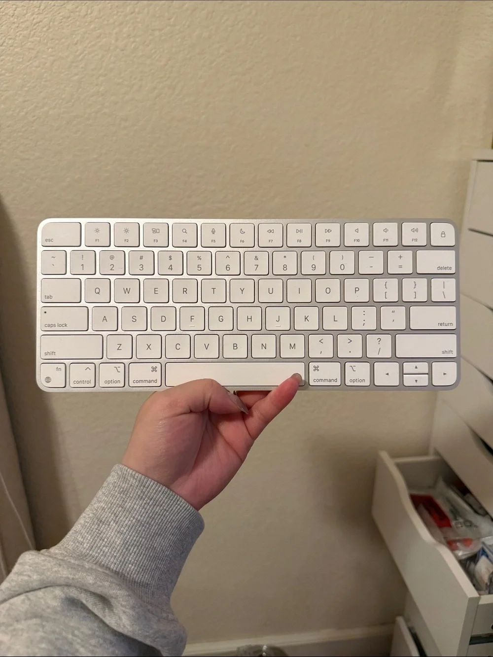 Apple Compact Keyboard — White and Silver